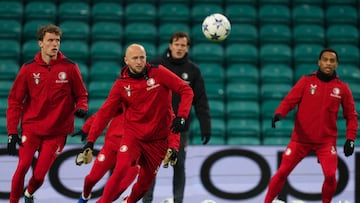 Entrenamiento del Feyenoord.