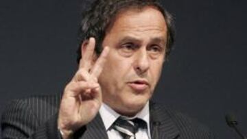 Michel Platini, presidente de la UEFA.