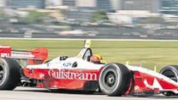 <b>ESTRENO. </b>Serviá consiguió subir al podio por primera vez esta temporada.