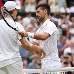 Sinner - Djokovic: horario, TV y cómo ver online las semifinales de Wimbledon en directo