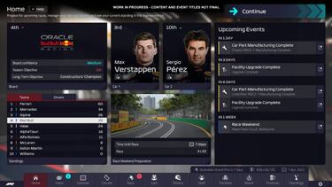 F1 Manager 2022, ya lo hemos visto. En la piel de un Team Principal