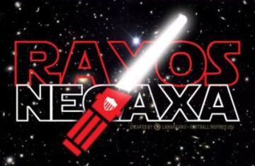 Los Rayos del Necaxa al estilo Star Wars.