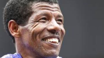 El et&iacute;ope Haile Gebrselassie, uno de los mejores fondistas de la historia. 