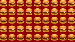 Reto visual: ¿Puedes encontrar la hamburguesa que es diferente a las demás?