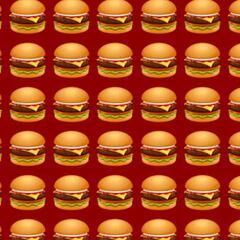 Reto visual: ¿Puedes encontrar la hamburguesa que es diferente a las demás?