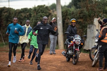 Eliud Kipchoge: "training hurts more than a marathon"