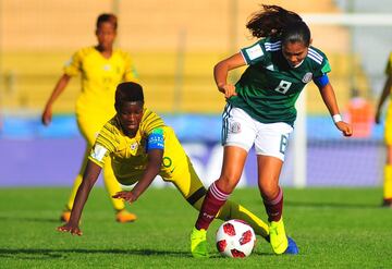 Las seleccionadas tricolores Sub-17 tuvieron su primer partido de Copa del Mundo Sub-17 ante Sudáfrica y terminaron por repartir puntos al empatar por marcador 0-0.