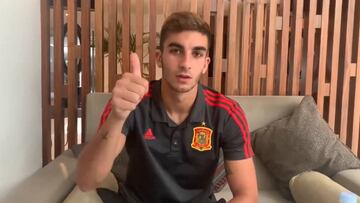 El mensaje de cariño de Ferran Torres a Marco Asensio