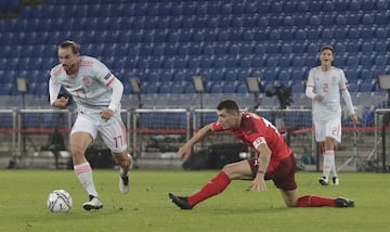 Fabián Ruiz y Granit Xhaka.