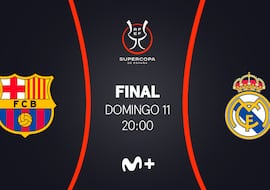 Real Madrid y FC Barcelona en la final de la Supercopa: así puedes verlo por menos de 10 euros y sin permanencia