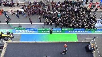 Evolución inquietante de los contagios en la Fórmula 1