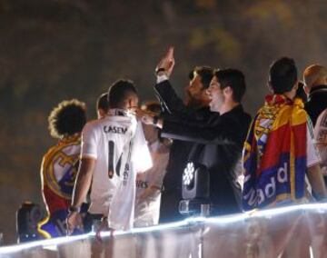 Las celebraciones del campeón