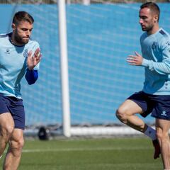 David López ante Osasuna, el equipo que le vio debutar