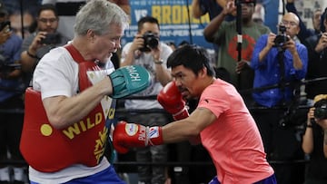 El hist&oacute;rico entrenador de Manny Pacquiao habl&oacute; sobre una eventual revancha ante Floyd Mayweather Jr, que venci&oacute; al filipino en su primer combate.