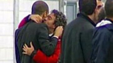 Lillo besó a Guardiola tras los ocho