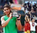 Nadal y La Roja triunfan de la mano: pasó en 2008, 2010 y 2012