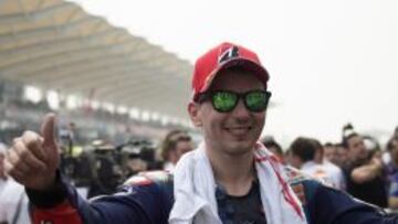 Lorenzo acabó satisfecho con su resultado en Sepang.