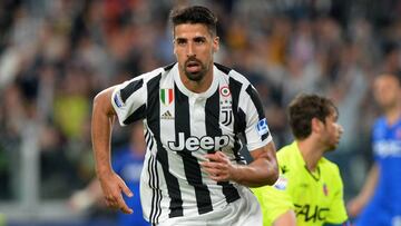 Khedira con la Juventus. 