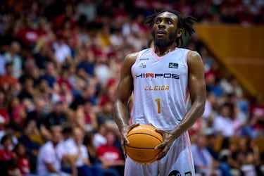 James Batemon encabeza la anotación histórica del Hiopos Lleida con 550 puntos, reflejo del desarrollo competitivo del joven proyecto.