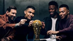 Messi, CR7, Mbappé y Vini, una reunión de ensueño en este comercial del Mundial