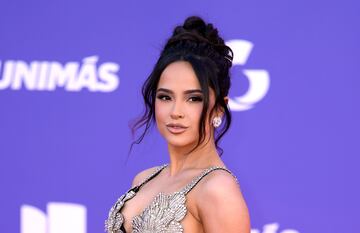 La cantante y actriz mexico-estadounidense, Becky G, durante la alfombra roja de los Latin American Music Awards 2023.