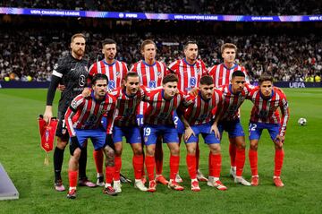 Jan Oblak, Clement Lenglet, Marcos Llorente, Jos Mara Gimnez, Pablo Barrios, Rodrigo de Paul, Antoine Griezmann, Julin ?lvarez, Javi Galn, Samuel Lino y Giuliano Simeone.