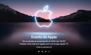 Apple confirma la fecha oficial de la Keynote 2021 para el 14 de septiembre