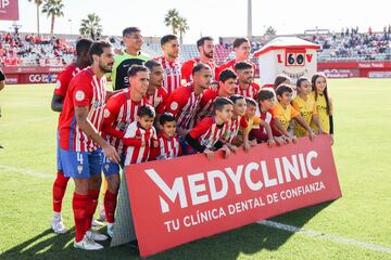 Alineaci¨®n del Algeciras la semana pasada contra el Ibiza.