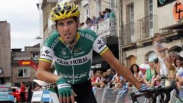 <b>PELEÓN. </b>Aramendia advierte que vino a la Vuelta a por una etapa.