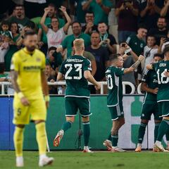Panathinaikos 2-0 Villarreal: resumen, resultado y goles del partido de Europa League