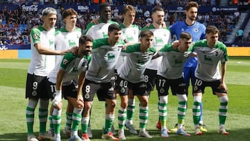 Alineación del Racing contra el Levante.