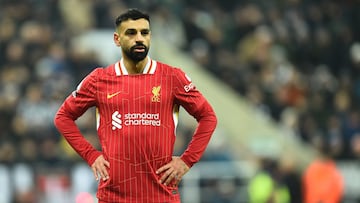 El legendario futbolista egipcio volvió a ser fundamental para el Liverpool en el complicado partido que tuvieron ante Newcastle.