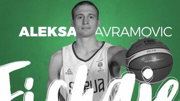 El serbio Aleksa Avramovic, nuevo fichaje del Unicaja