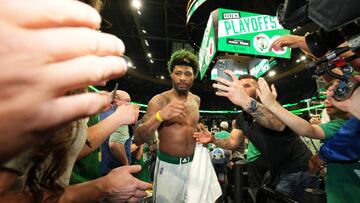 Marcus Smart has been upgraded to ‘probable’ for Celtics vs. Heat Thursday. How did Smart get hurt?