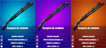 Todas las escopetas de combate de la Temporada 4 de Fortnite