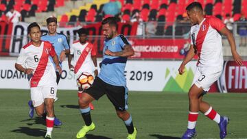 Sigue el Per&uacute; - Uruguay, debut en en el Sudamericano Sub-20 de Chile, en vivo y en directo online, hoy viernes 18 de enero, a trav&eacute;s de AS.com.