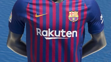 El uniforme Nike del Barcelona.