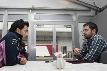 Sergio P¨¦rez: "Nunca tuve un coche para pelear por podios"
