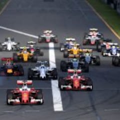 Uno por uno del GP de Australia
