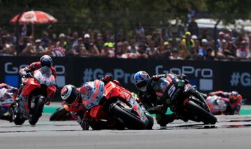 Jorge Lorenzo y Johann Zarco.