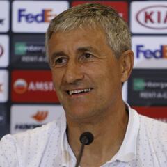 Setién: "¿Olympiacos? A veces el fútbol hace regates a la historia"