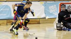 España doblega a Colombia (0-9) en los cuartos de final del Mundial de hockey patines.