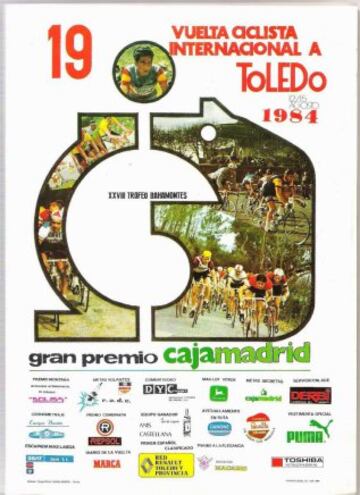 Cartel de la Vuelta a Toledo de 1984