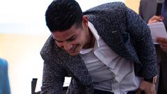 James está en Colombia y se pierde el partido ante Leganés