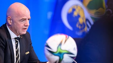 Gianni Infantino, presidente de la FIFA.