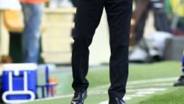 Paco Jémez, en un momento del Villarreal-Rayo.