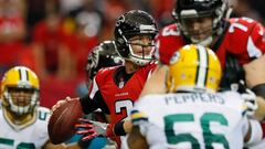 ATLANTA, GA - OCTOBER 30: Matt Ryan #2 of the Atlanta Falcons looks to pass against the Green Bay Packers at Georgia Dome on October 30, 2016 in Atlanta, Georgia.   Kevin C. Cox/Getty Images/AFP
 == FOR NEWSPAPERS, INTERNET, TELCOS &amp; TELEVISION USE ONLY ==