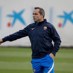 Sergi se estrena con una defensa y un mediocampo de la casa