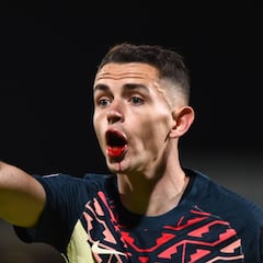 Álvaro Fidalgo muestra herida tras terminar el juego ante Santos