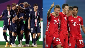 PSG y Bayern Múnich se verán las caras en la final de la Champions League